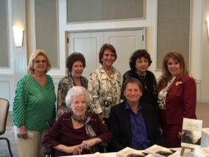 After his presentations, like this one at the St. Sophia Philoptochos, there's time to talk one on one, and get autographed copies of John's new book, "Hiking the Holy Mountain."
